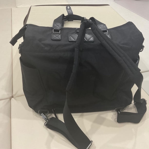 Twelvelittle unisex 3-in-1 foldover tote black - Picture 12 of 13